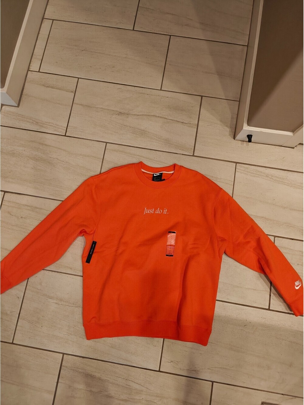 Nike Orange Sweater